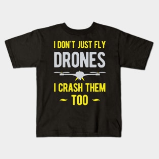 Funny Drone Gift Idea Kids T-Shirt